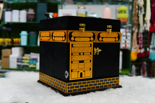 Ghilaf-e-Kabaa Premium Quran Sets With Jayenamaz   - KBS111