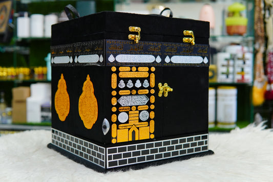 Ghilaf-e-Kabaa Kiswah luxury Quran & jayenamaz Set KBS113