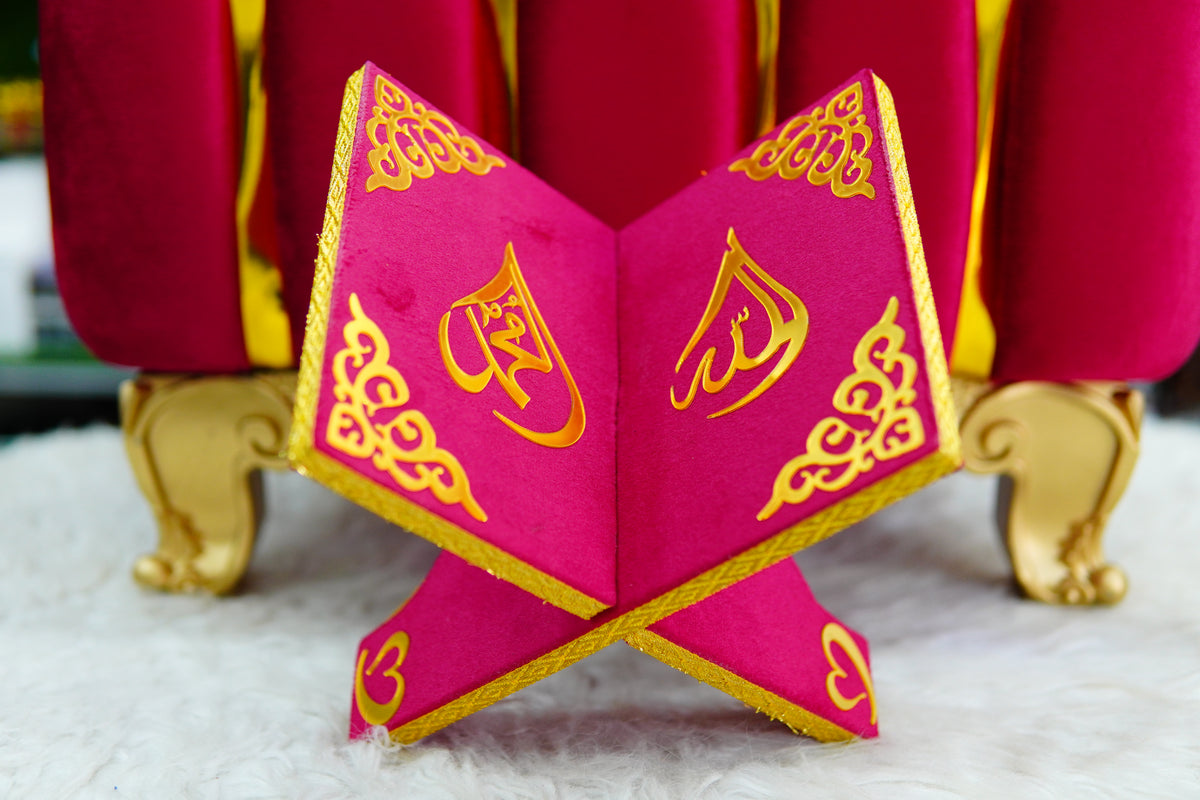 Makhzan-e-Mubarak Red Quran With Jayenamaz Set