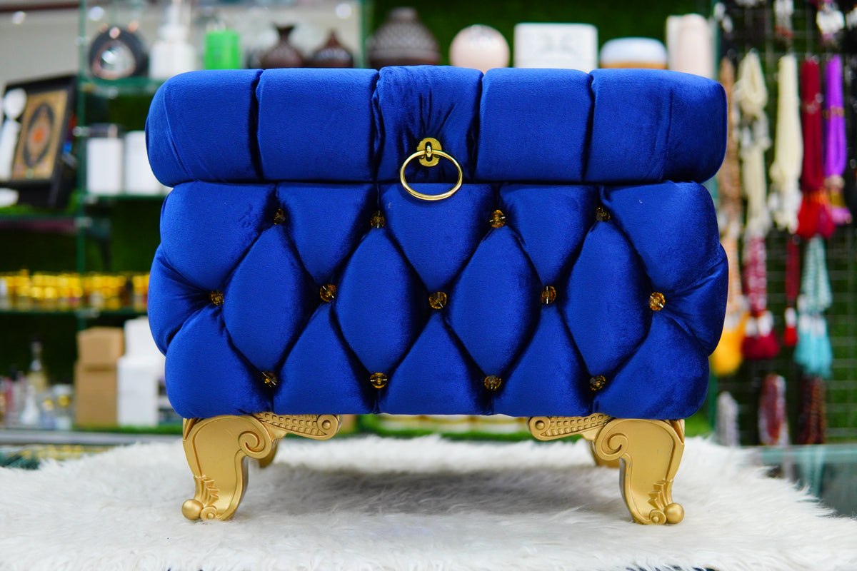Makhzan-e-Mubarak Blue Quran With Jayenamaz Set