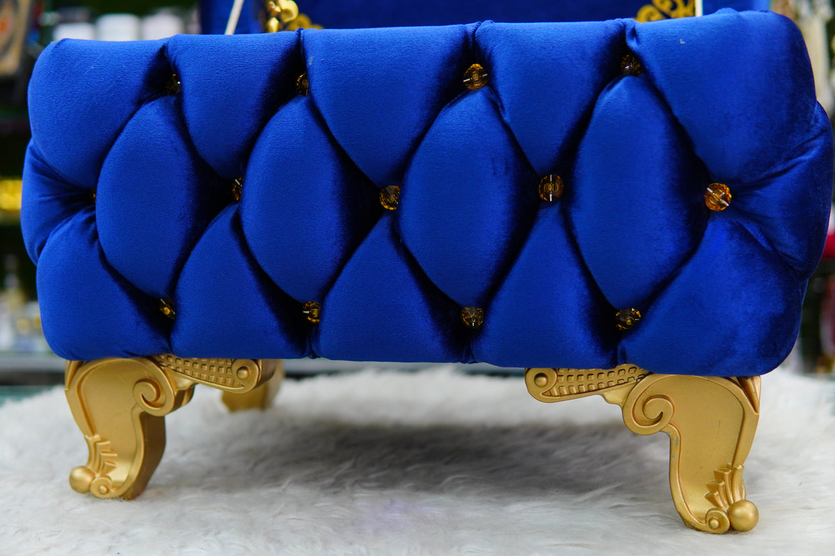 Makhzan-e-Mubarak Blue Quran With Jayenamaz Set